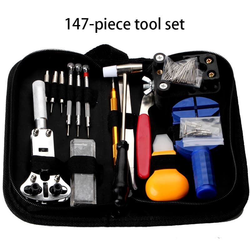 Watch Repair Tools Watch Repair Tool Kit 147 Piece Tool Set Strap Removal Bottom Opener Watch Repair Set