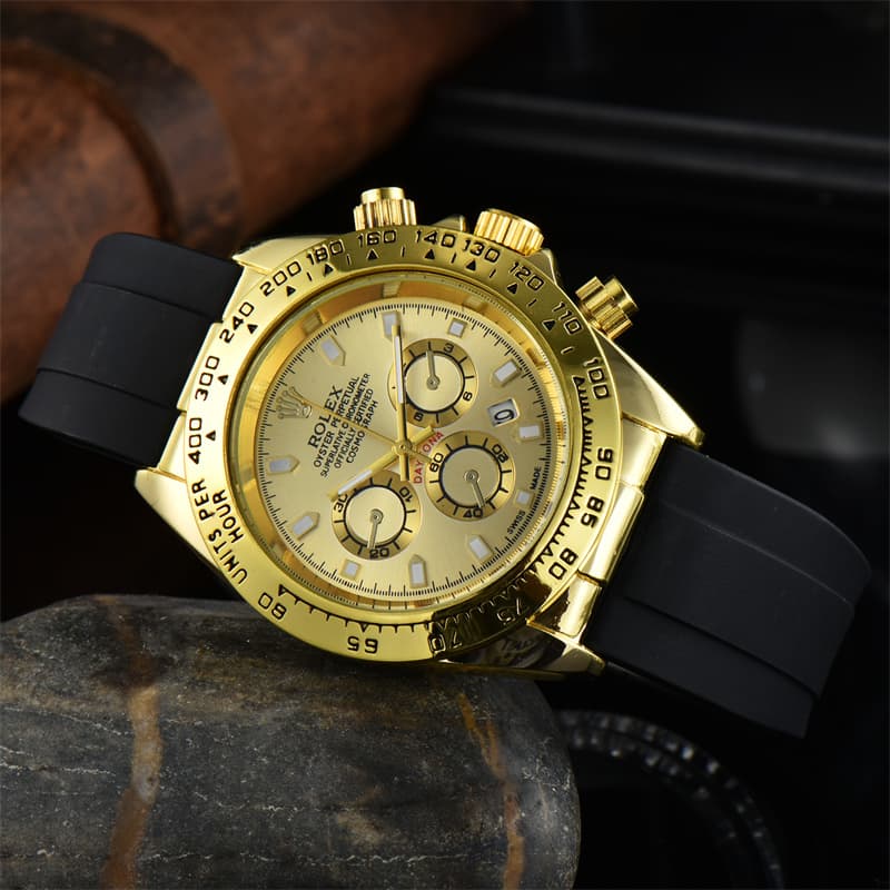 Montre à Quartz pour hommes, classique, populaire, légère, de luxe, pour loisirs, étanche, calendrier, bande sélectionnée