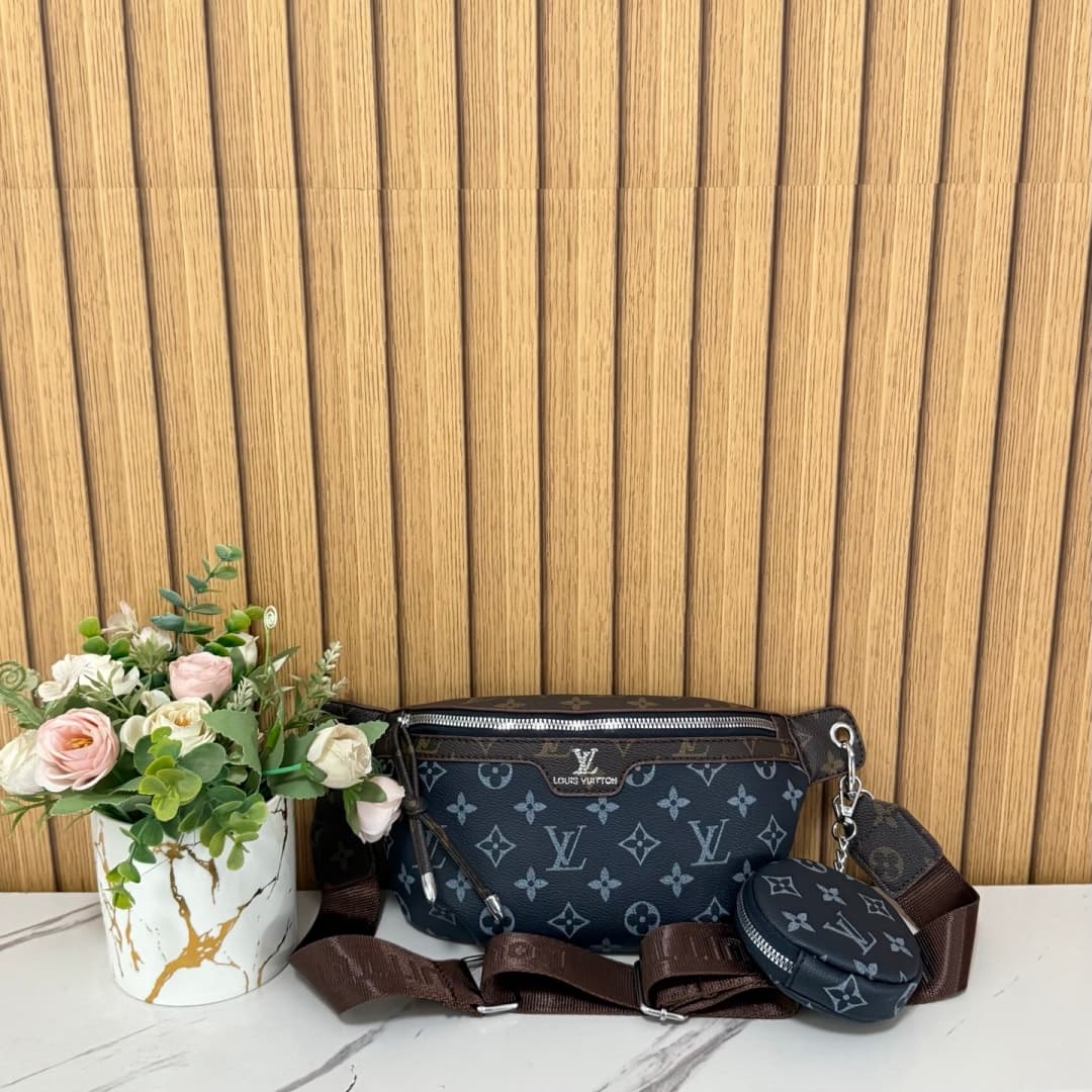 Nouveauté 2026 : Sac banane classique monogrammé pour femme - Sac banane tendance et décontracté, idéal pour les trajets quotidiens et le quotid