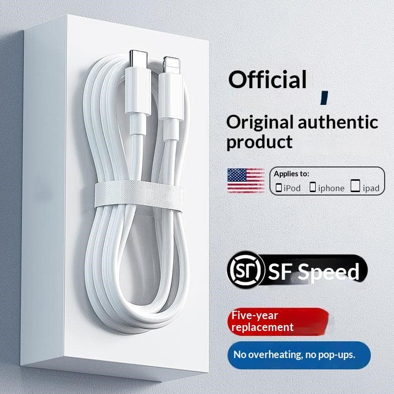 Compatible PD Fast 14/13/12/11/XR/5/6/7/8/X XS Tablet Charging Data Cable