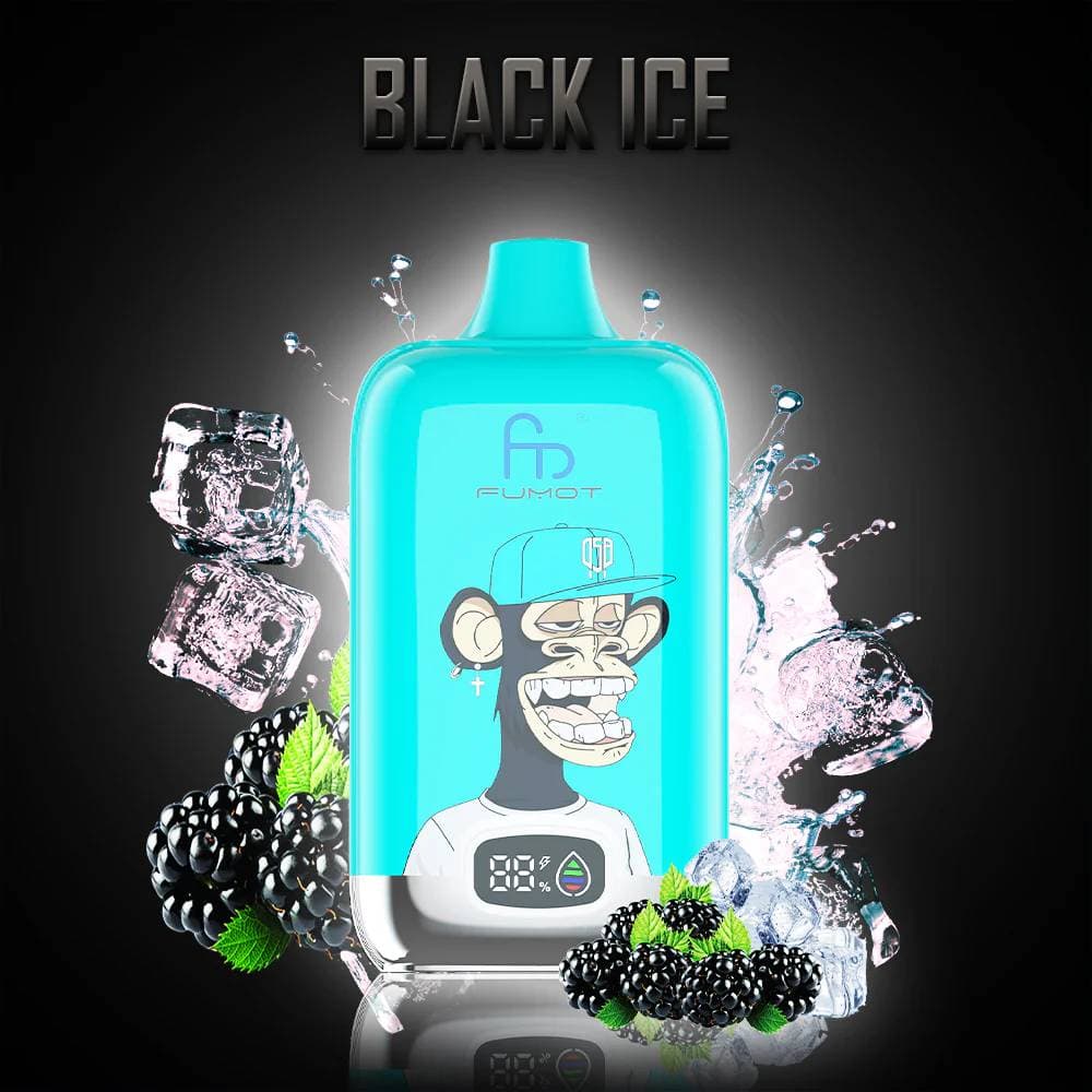 1 pièce Fumo Fumot Digital Box 12000 bouffées, cigarette électronique jetable avec indicateur LED et rechargeable, capacité e-liquide 20 ml.