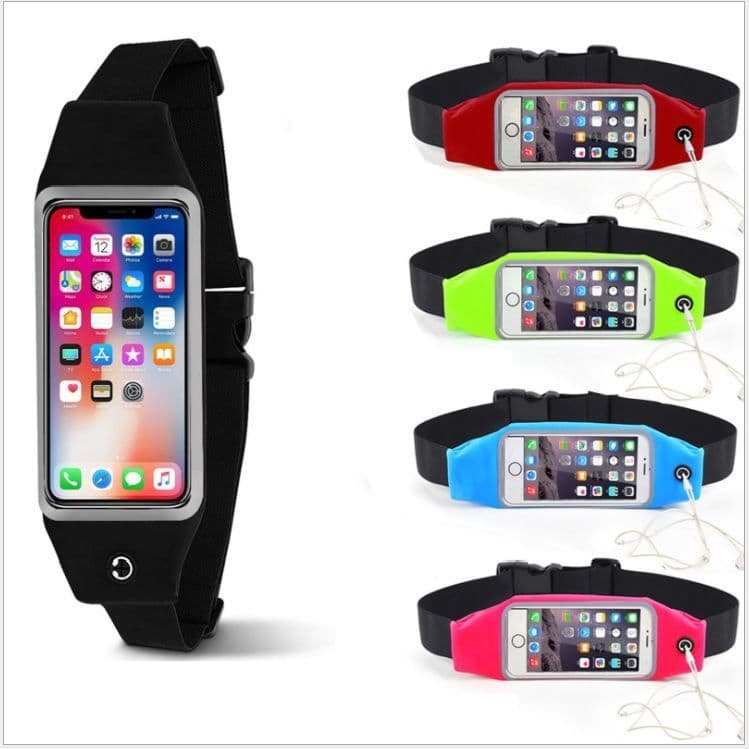 Outdoor Sports Running With Touch Intelligent Large Screen, Invisible Music Fitness Universal Belt Bag, Waist Bag