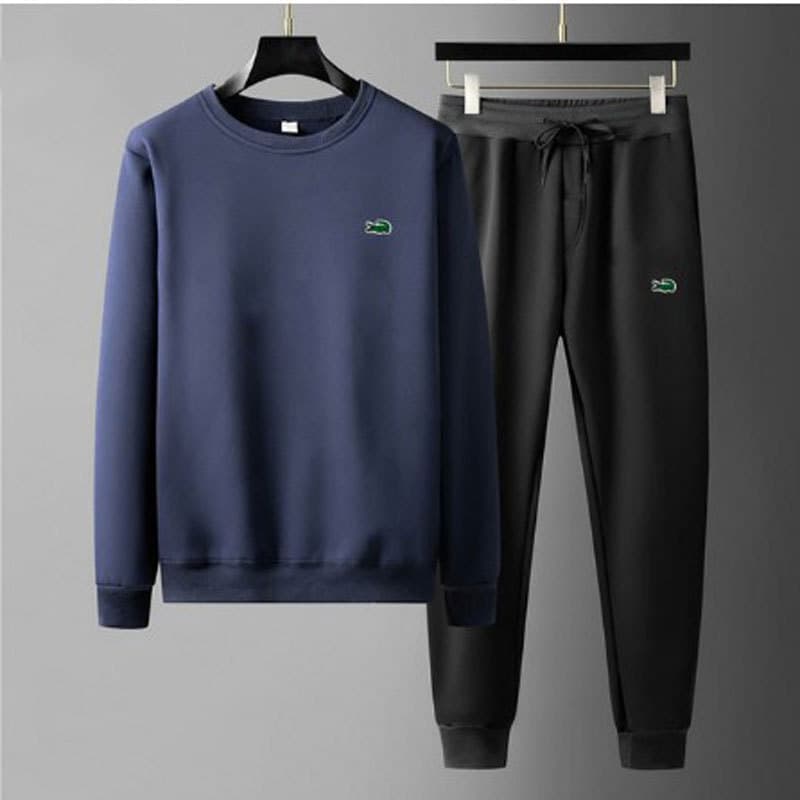 Sweat-shirt décontracté à col rond pour hommes, pantalon de survêtement, mode Jogging, vêtements de sport