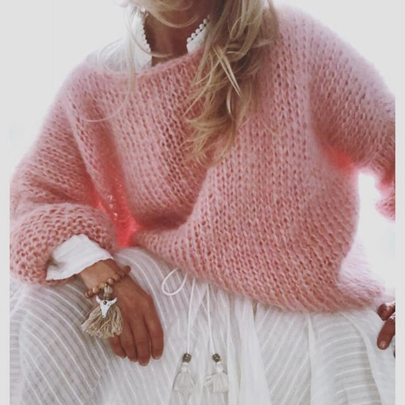Women's Knitted Tops Fashion Casual Women's Clothing