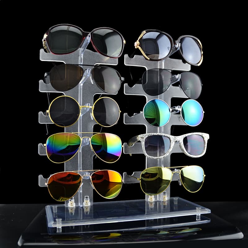 Transparent glasses display stand acrylic myopia glasses frame sunglasses display props sunglasses display stand multi layer