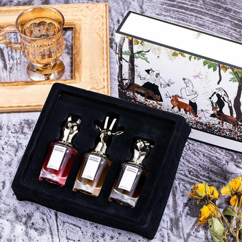 New Hot Beast Perfume Set Men's and Women's Fragrance Premium Gift Box Set Oriental Fragrance Lasting Fragrance