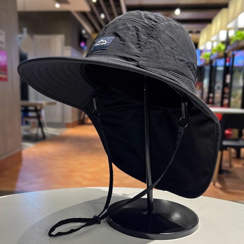 Outdoor Sun For Men And Women, Summer Neck Guard, UV Protection Fisherman Hat, Parent-Child Camping Hiking Hat