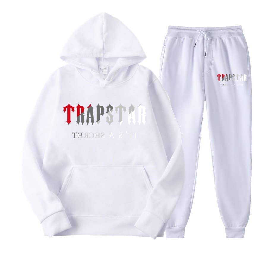 Ensemble de sport 15 pièces pour homme, sweat à capuche et pantalon amples, chaud et imprimé, marque de vêtements de sport