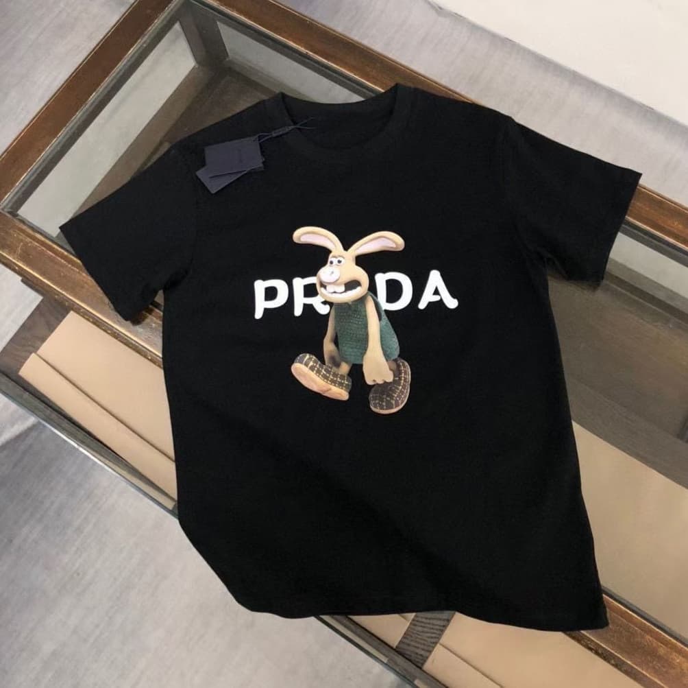 T-shirt à manches courtes en coton de qualité d'été Europe And Street 2023