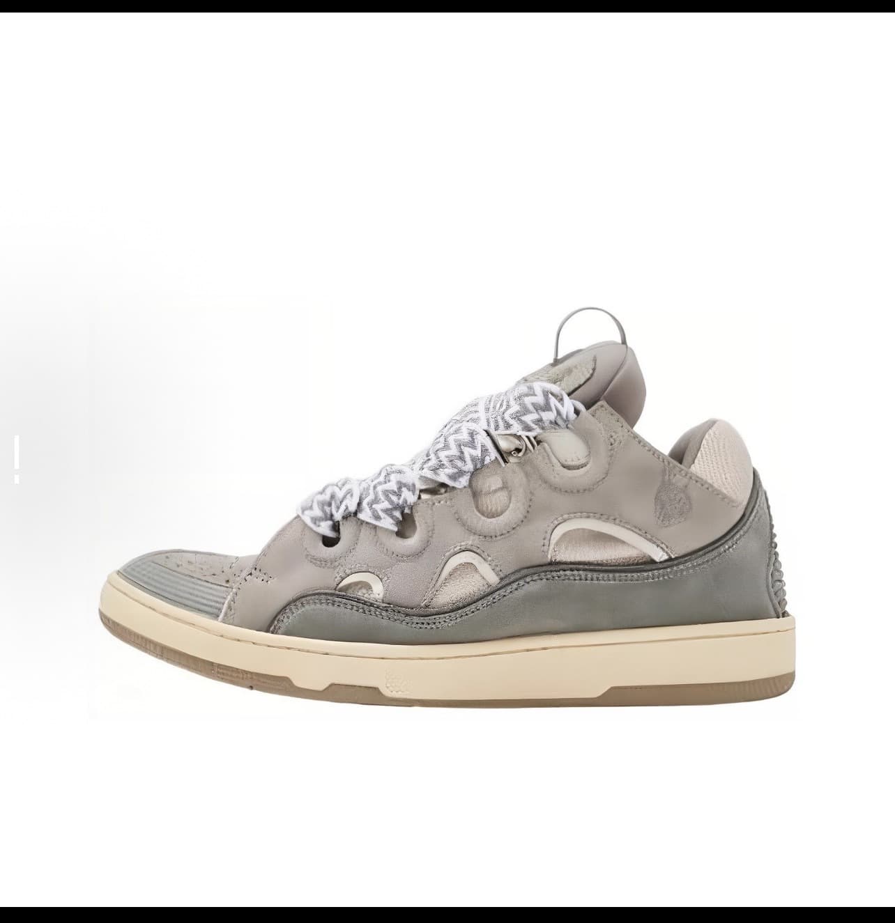 Nouvelles chaussures de course antidérapantes Curb Couple à semelle épaisse et color block