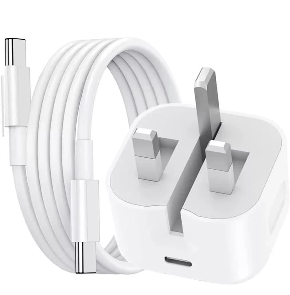 Câble adaptateur de chargeur USB-C PD rapide 20 W pour iPhone 16, 15, 16 Pro Max et 16 Plus