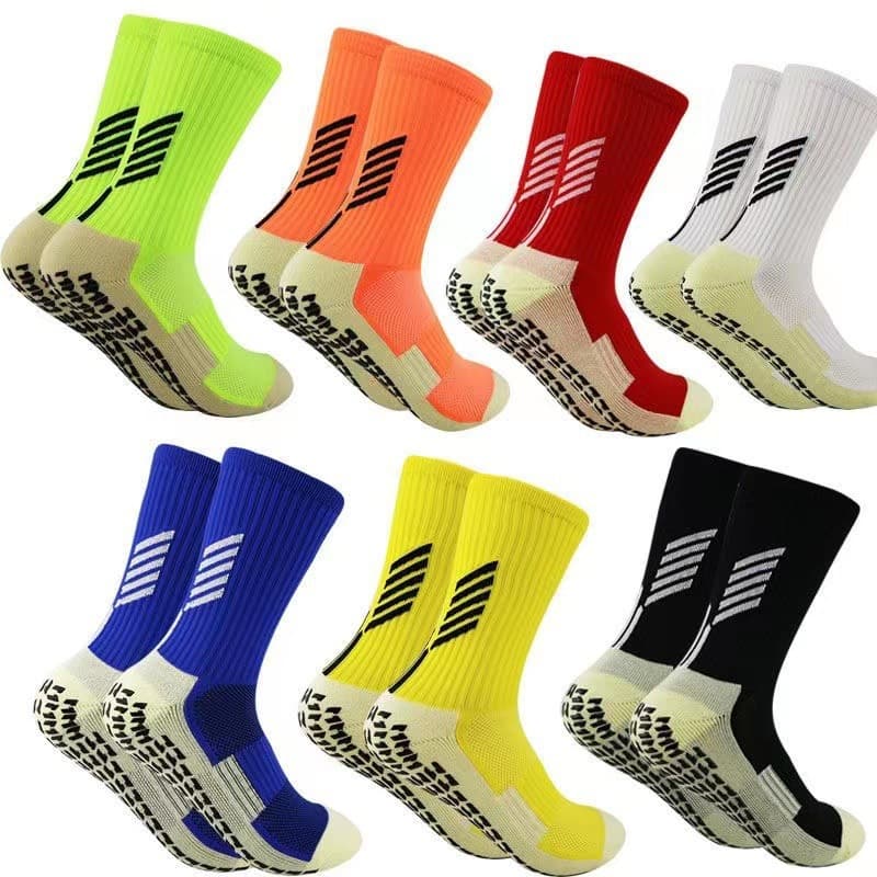 Men's Professional Sports Football Socks Anti-Slip Dotted Pad Magic Active Wear