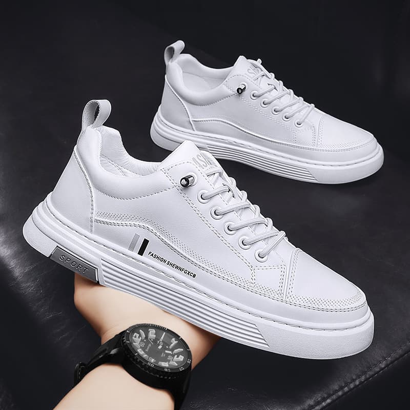 Men's shoes Men's fashion shoes Men's casual sneakers men's microfiber leather men's shoes