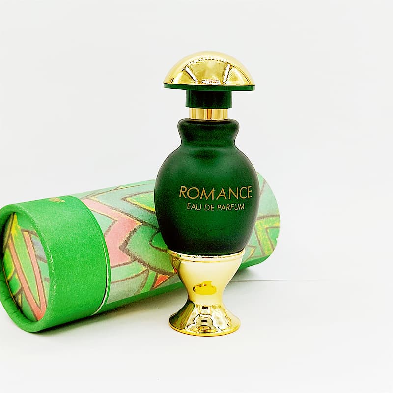 New Perfume Romance Fresh and Romantic Perfume for Men and Women Delicate Green Small Round Bottle Lasting Fragrance Cross Border Middle East