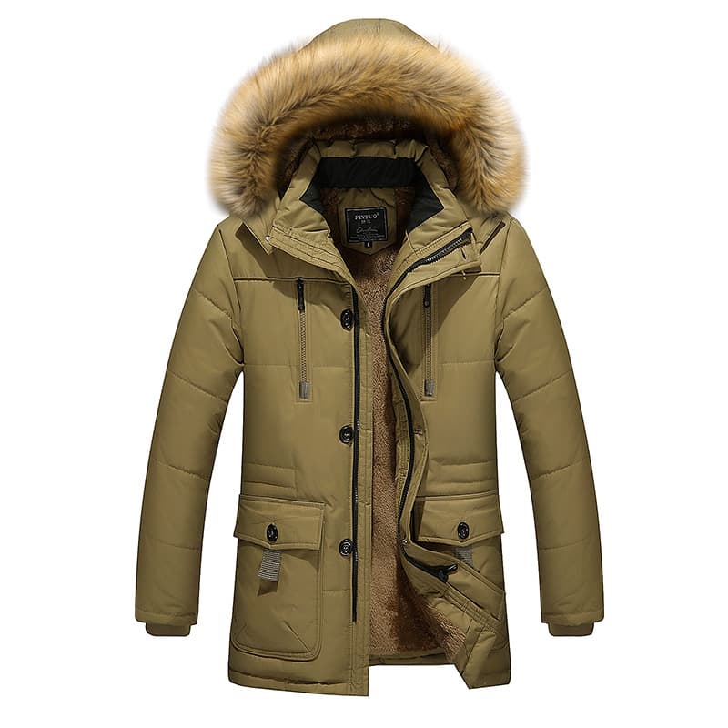 Men's Clothing2024 New Men's Autumn And Winter New Cotton Jackets For Men Korean Style Stand Collar Men's Slim And Warm Men's Cotton Jackets