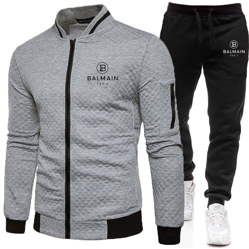 Nouveau costume pour hommes, pull d'extérieur, col montant, mode sport loisirs, combinaison zippée