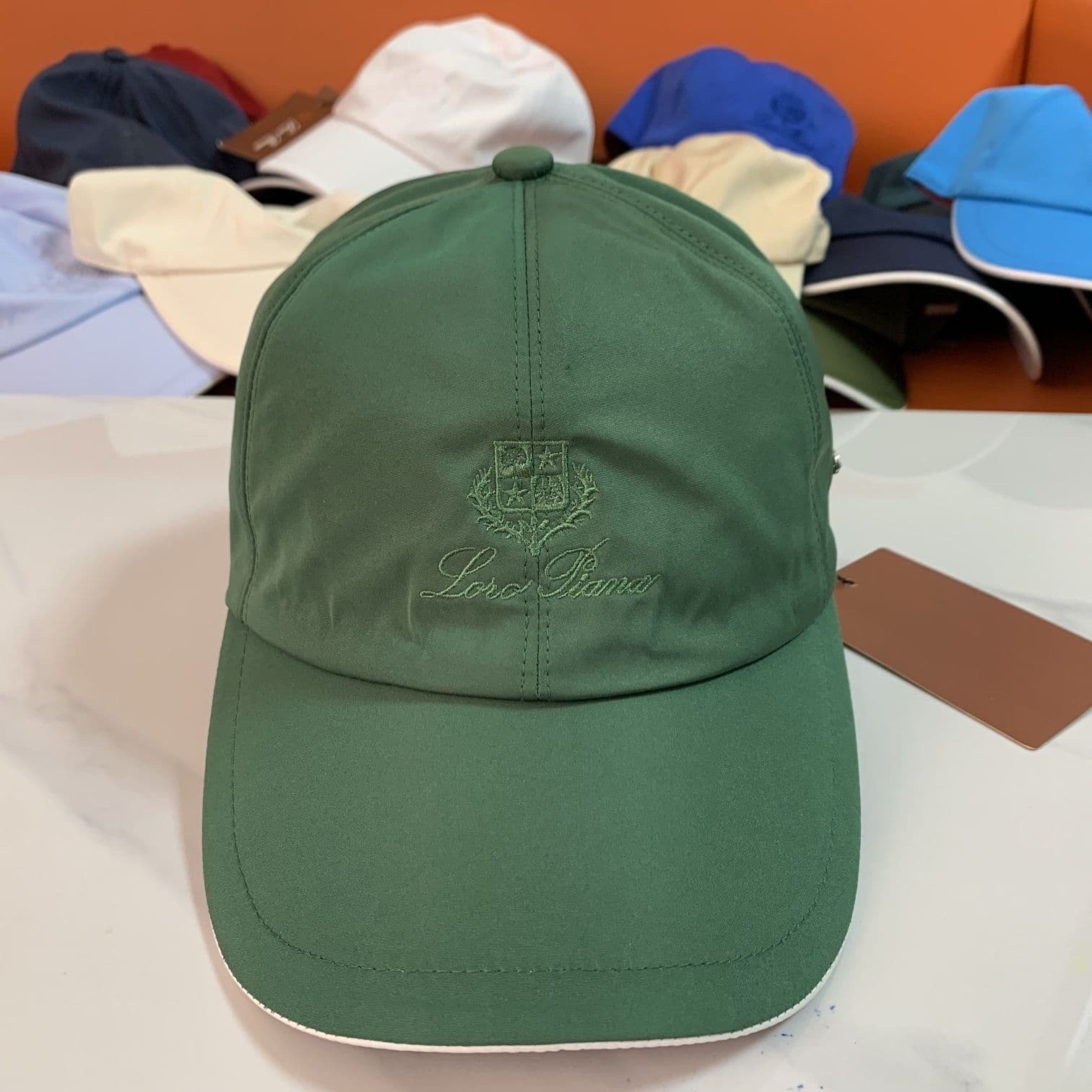 Casquette de baseball tendance printemps-été, broderie décontractée, confortable, séchage rapide, style identique.