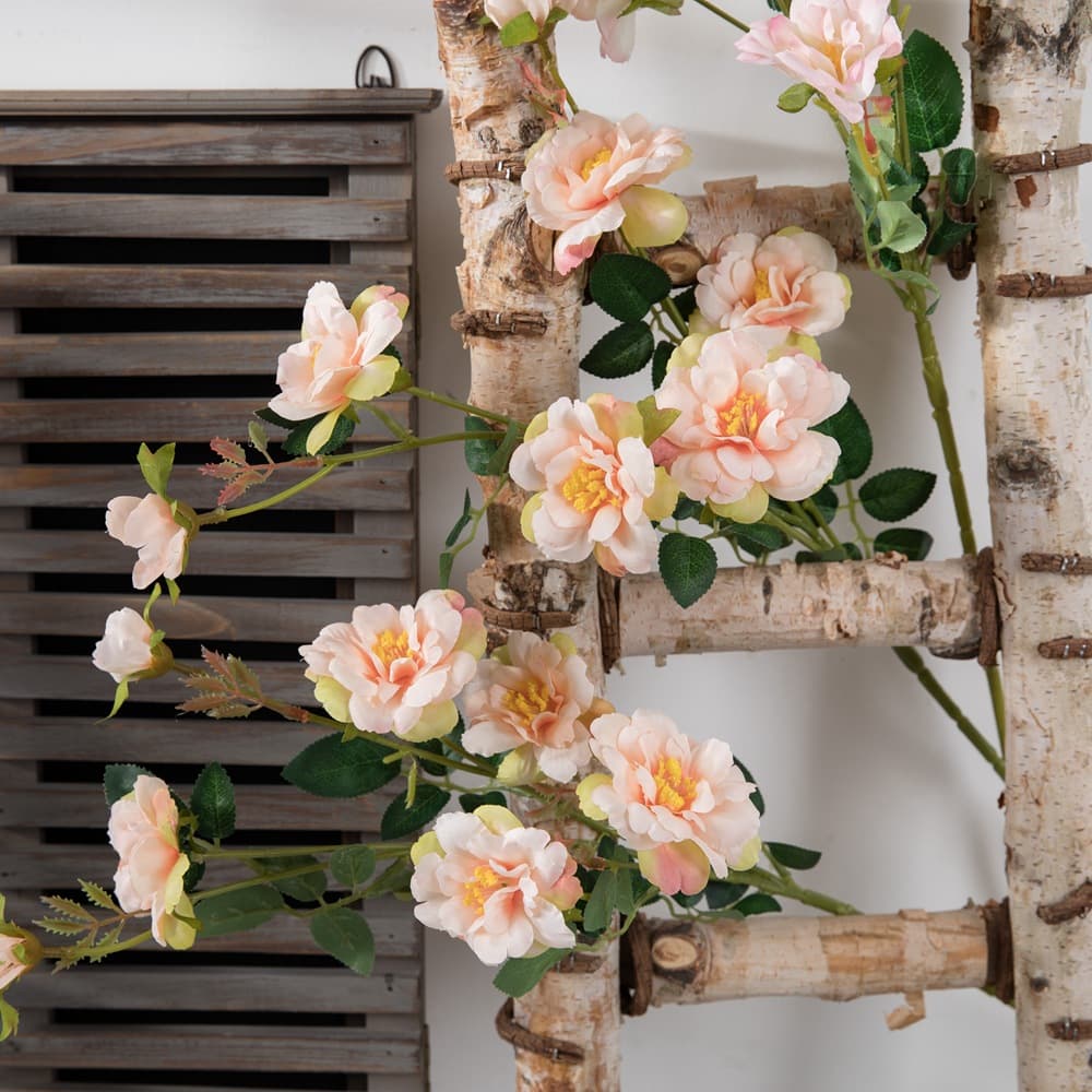 Chinese style rose rose peach blossom manufacturer home decoration wedding bouquet flower wall fake flower MW15188Y