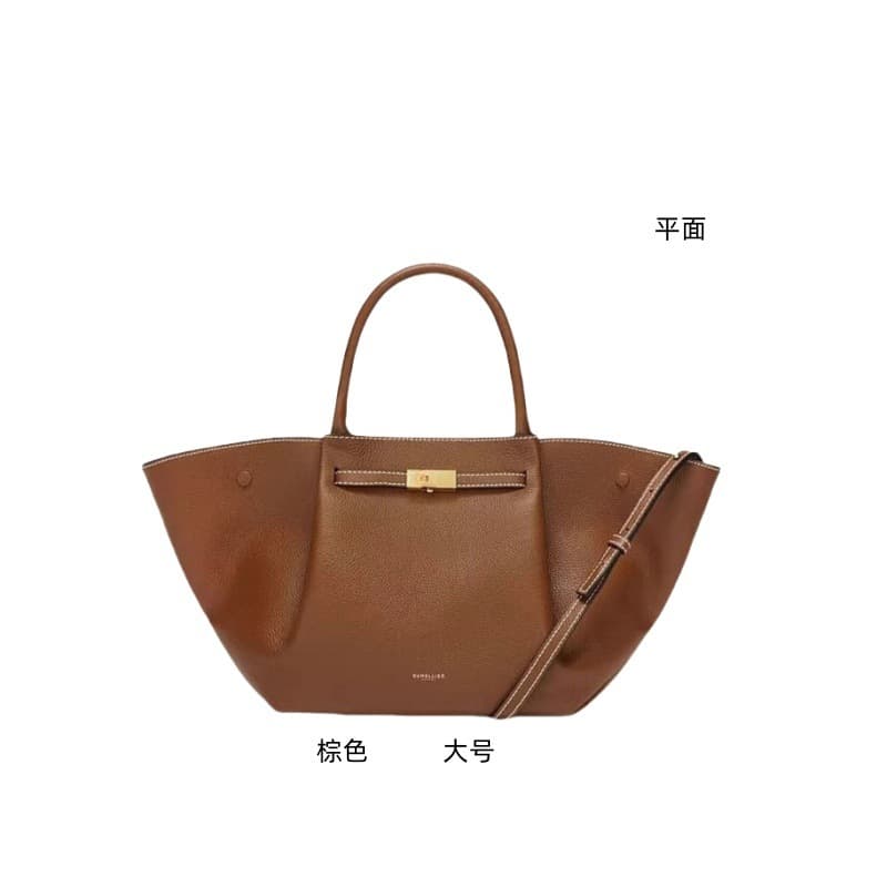 Sac à main Demellier en daim, modèle « Commuting », polyvalent et compact, style New York, grande capacité, cabas pour femme