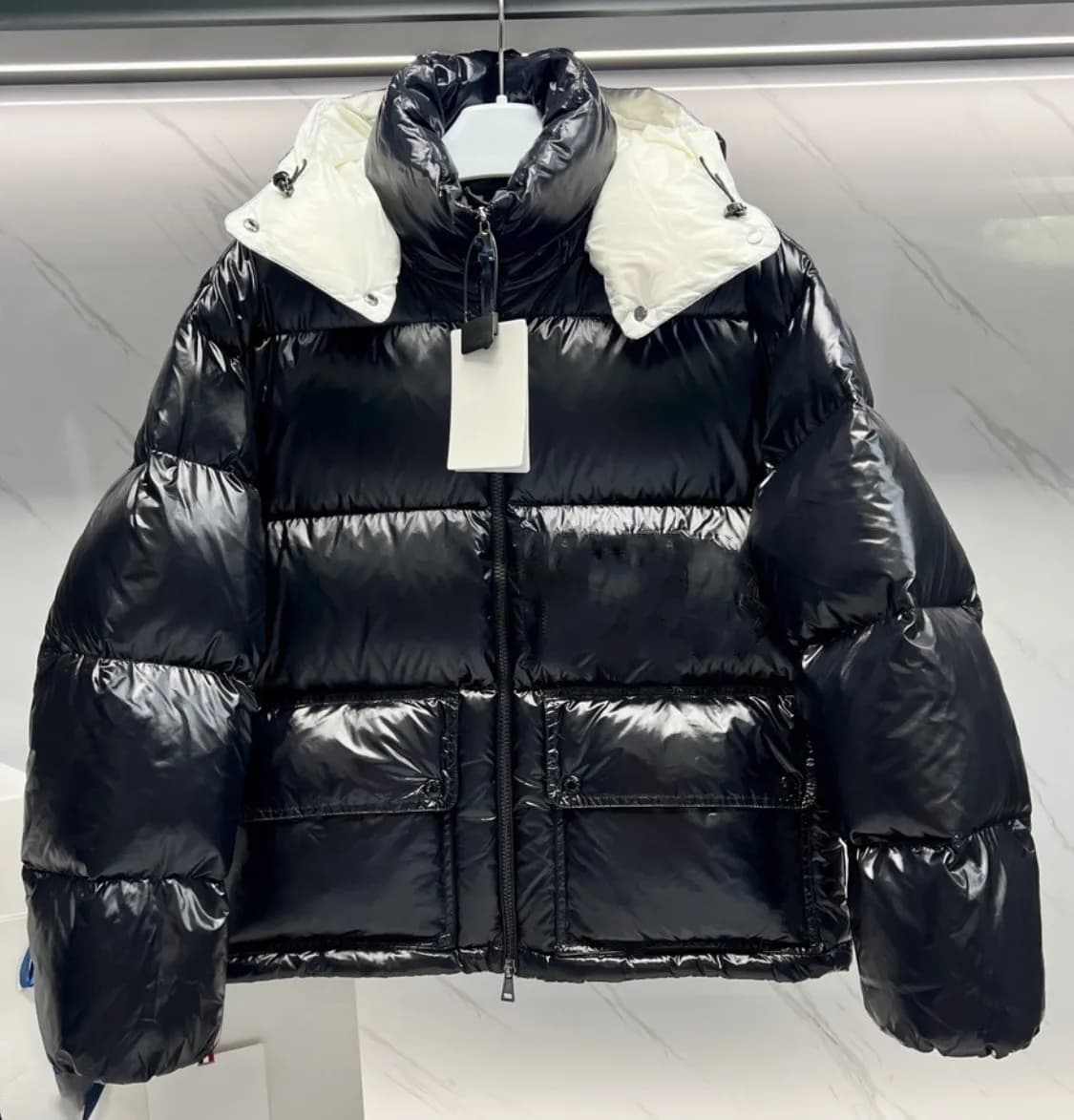 Manteaux matelassés et parkas épais pour femmes, vestes d'extérieur de marque, veste en duvet chaude avec fermeture éclair de marque Matter Abbay