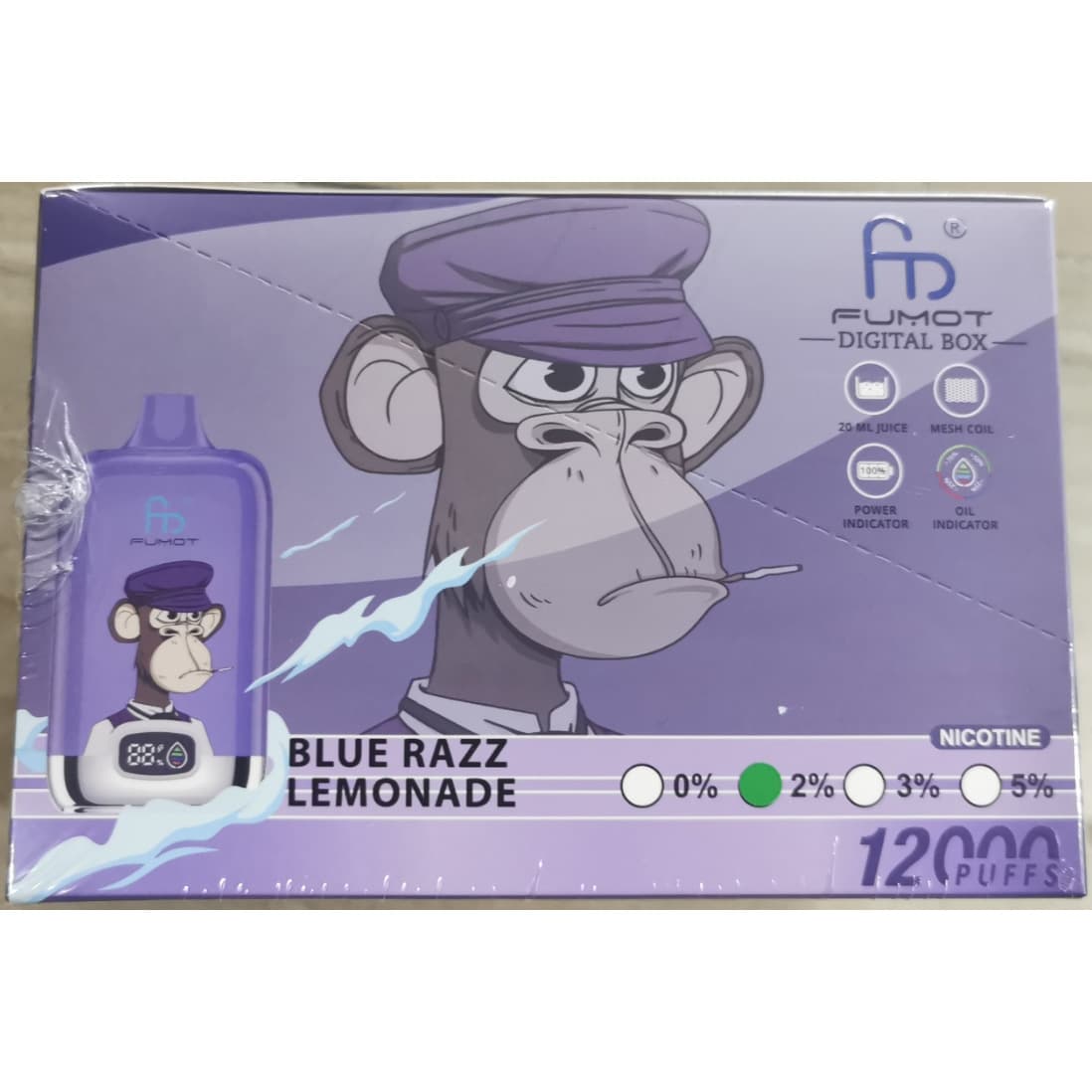 Kit de démarrage de cigarettes électroniques jetables RANDM TORNADO 33 saveurs, 2, 5 ou 10 bouffées, 12 000 bouffées