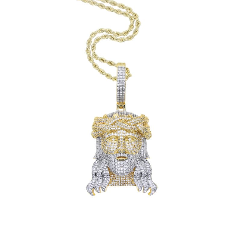 Men's Jewelry Hip Hop Pendant Hip Hop Trendy Rap Pendant Necklace Jewelry Set Trendy Jewelry