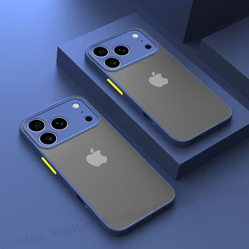 Coque de téléphone antichoc pour iPhone 17 Pro Max, iPhone 17 Pro, iPhone 17 Air, coque rigide en silicone