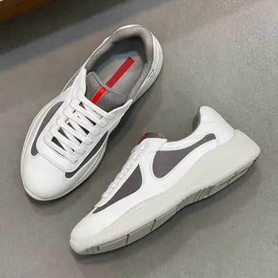 Chaussures de course polyvalentes en cuir verni véritable de haute qualité pour l'été 2025 de la Coupe des Amériques