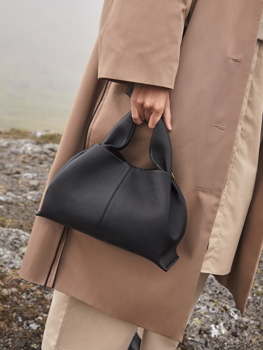 Sac à lunch portable Cloud Dumpling pour femmes 2025, nouveau modèle tendance transfrontalier, style français, bandoulière simple