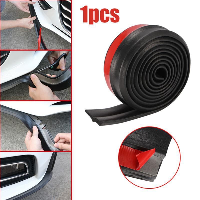 Modified Surround Decorative Strip/Front Bumper Anti-Collision Strip/Scratch-Resistant Thai Car Universal Light Soft Strip 2.5m