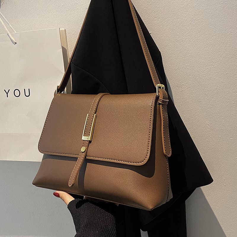 Fashion Simple Large For Women 2025 New Trendy Elegant Shoulder Underarm Autumn Winter Popular Crossbody Bag