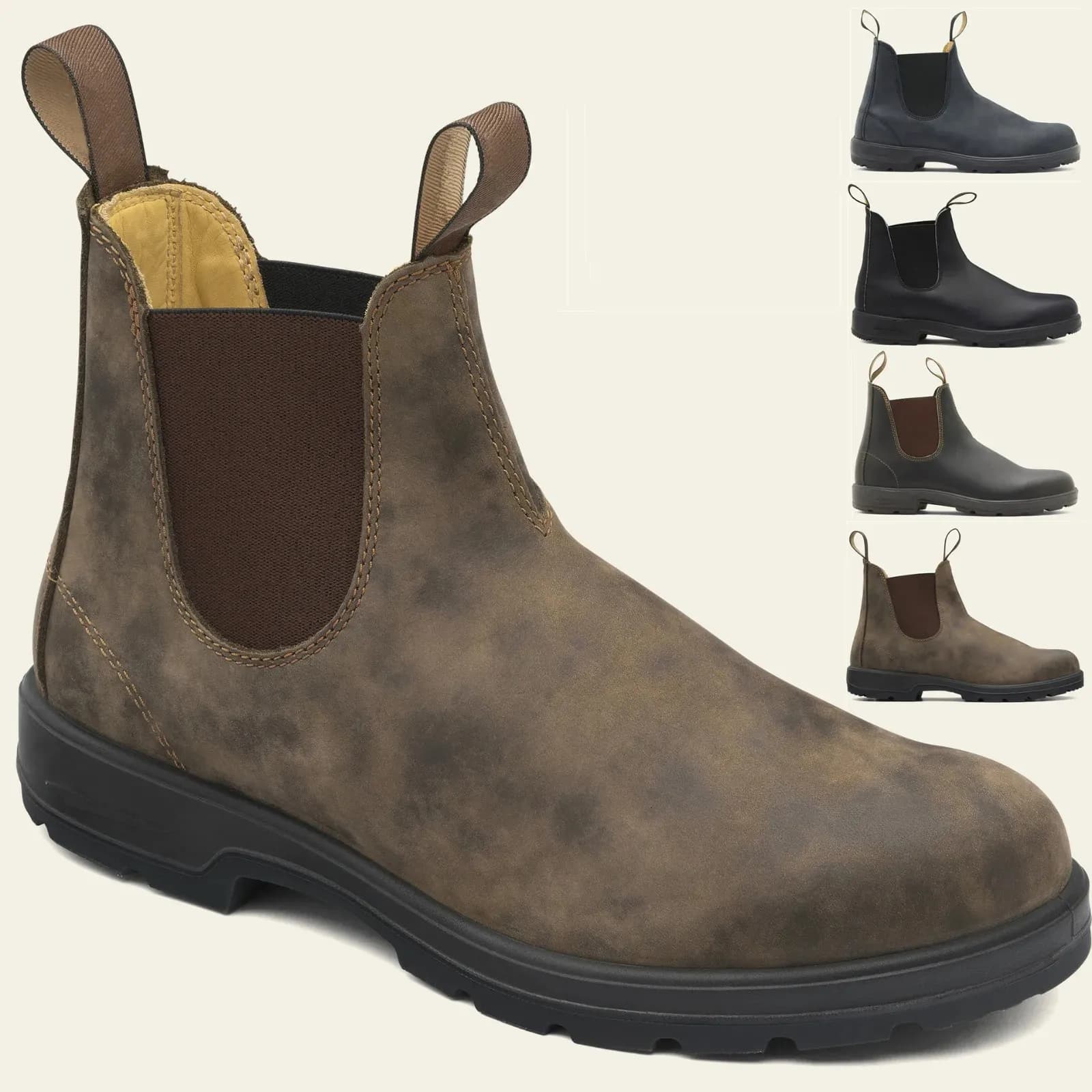 Mens leather casual slip on formal Oxford retro couple shoes boots 241115