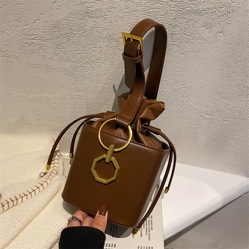 Women's Bucket Bag Popular Retro Bags Bags Women's Bag Crossbody Bag Portable Bucket Bag
