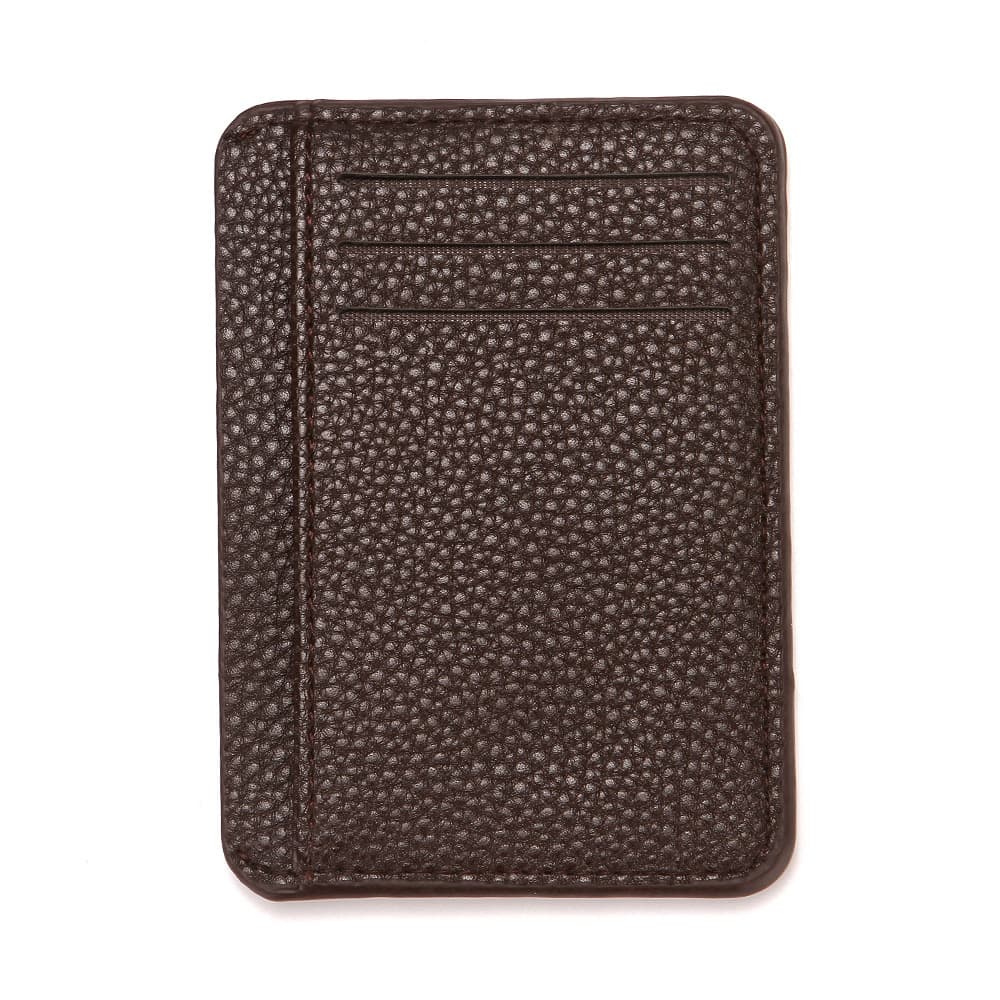 Slim PU Leather Wallet For Men & Women – RFID Blocking Card Holder With ID Window & Multiple Card Slots