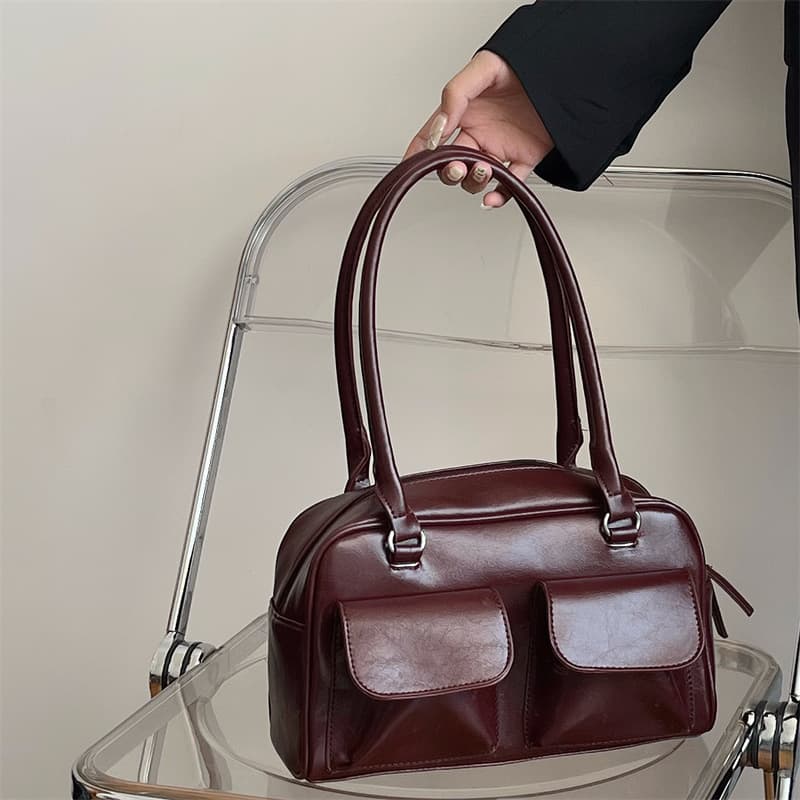Niche Underarm For Women 2025 New Large Capacity Simple Commuter Tote Fashion Versatile Shoulder Bag