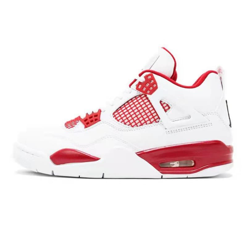 Qiao Red Blue Mandarin Duck White Oreo 4 Basketball 3 Nouvelles chaussures
