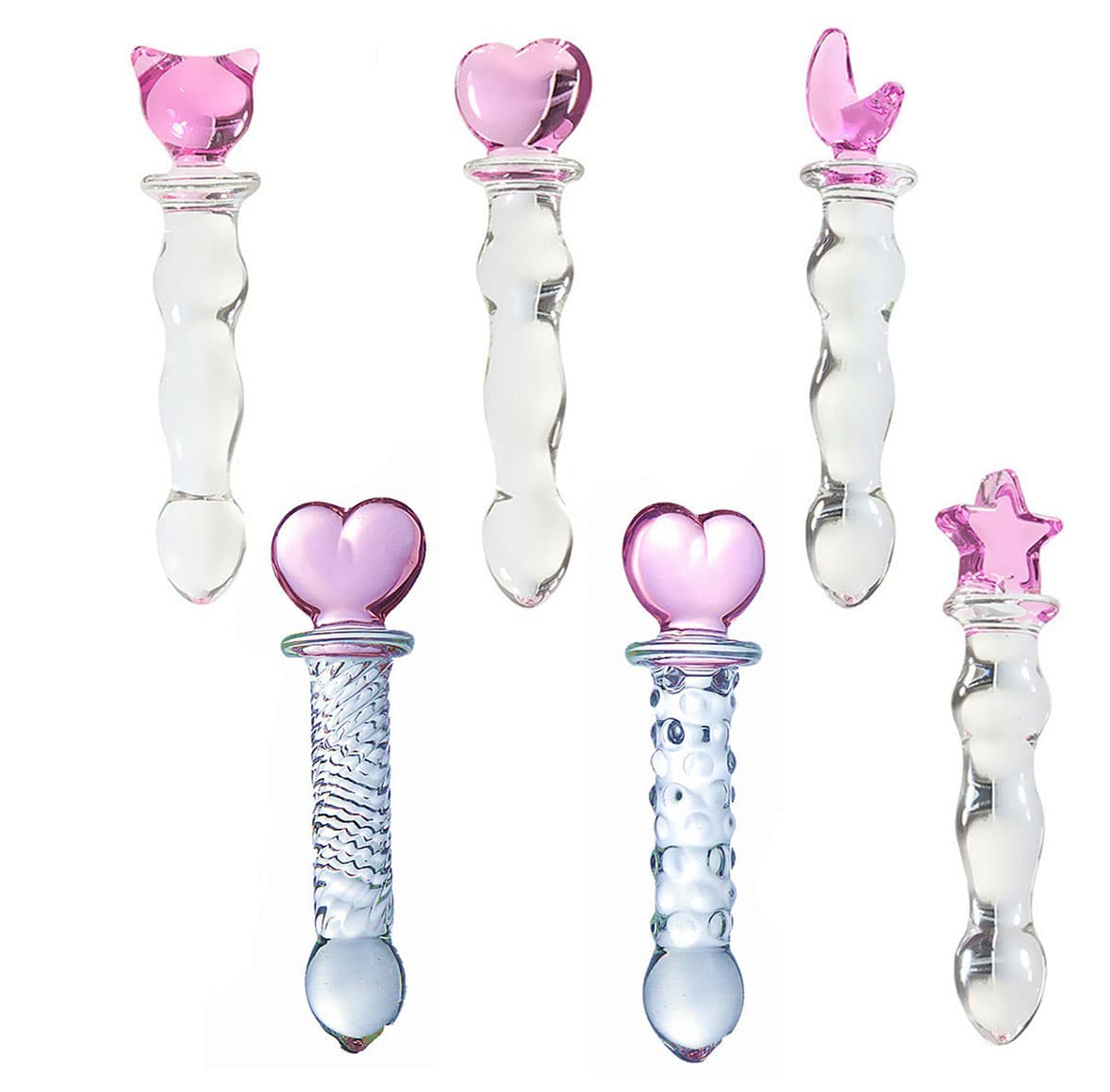 Anal Plug Glass Adult Sex Toys Butt Plug Transparent Glass Anal Sex Toy For Women l Plug Anal Dildos Didos