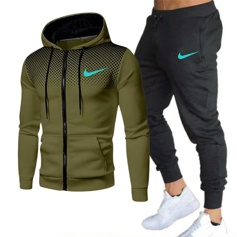 Ensemble mode homme tendance 2026, pull décontracté, sweat à capuche