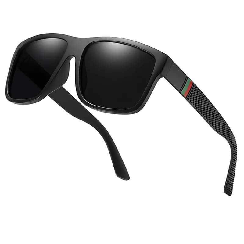Vintage Polarized Mens Sunglasses Women Luxury Brand Designer Sun Glasses Eyewear Rectangle Goggles Retro UV400