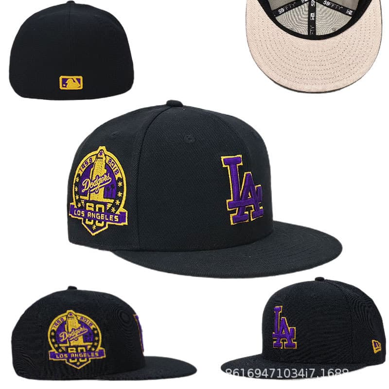 Casquette de baseball 2024 New NY, grande taille, entièrement fermée, avec pare-soleil et broderie non réglable.