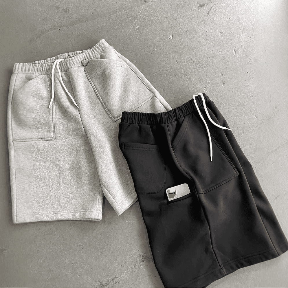 Cross Border Shorts Men 2025 Street Simple Sports Loose Pants Short Casual Pants