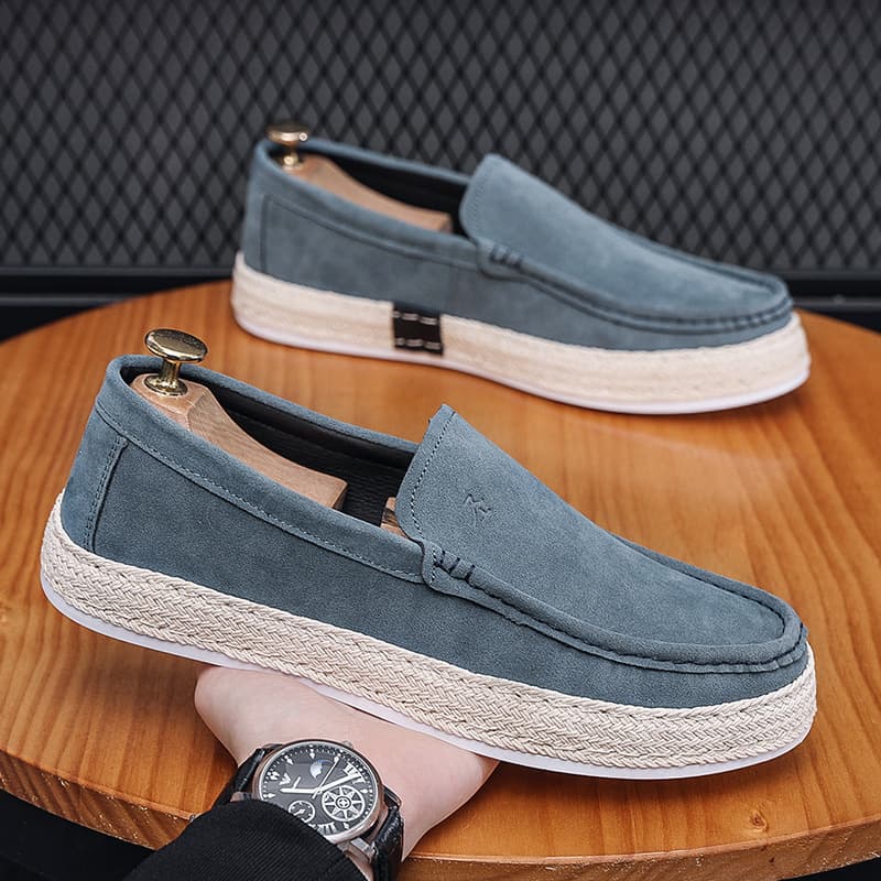 2025 Spring And Summer Casual Shoes, Pure Handmade Lazy Shoes For Men, Old Beijing Cloth Shoes For Men