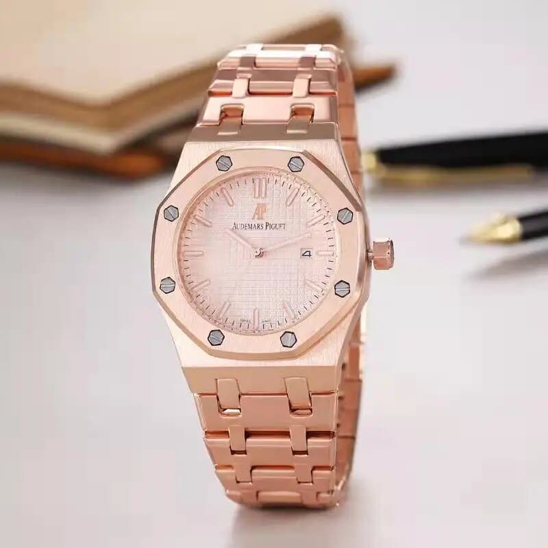 Montre homme de luxe AP, collection élégante, à quartz, haut de gamme, trois aiguilles, design simple.
