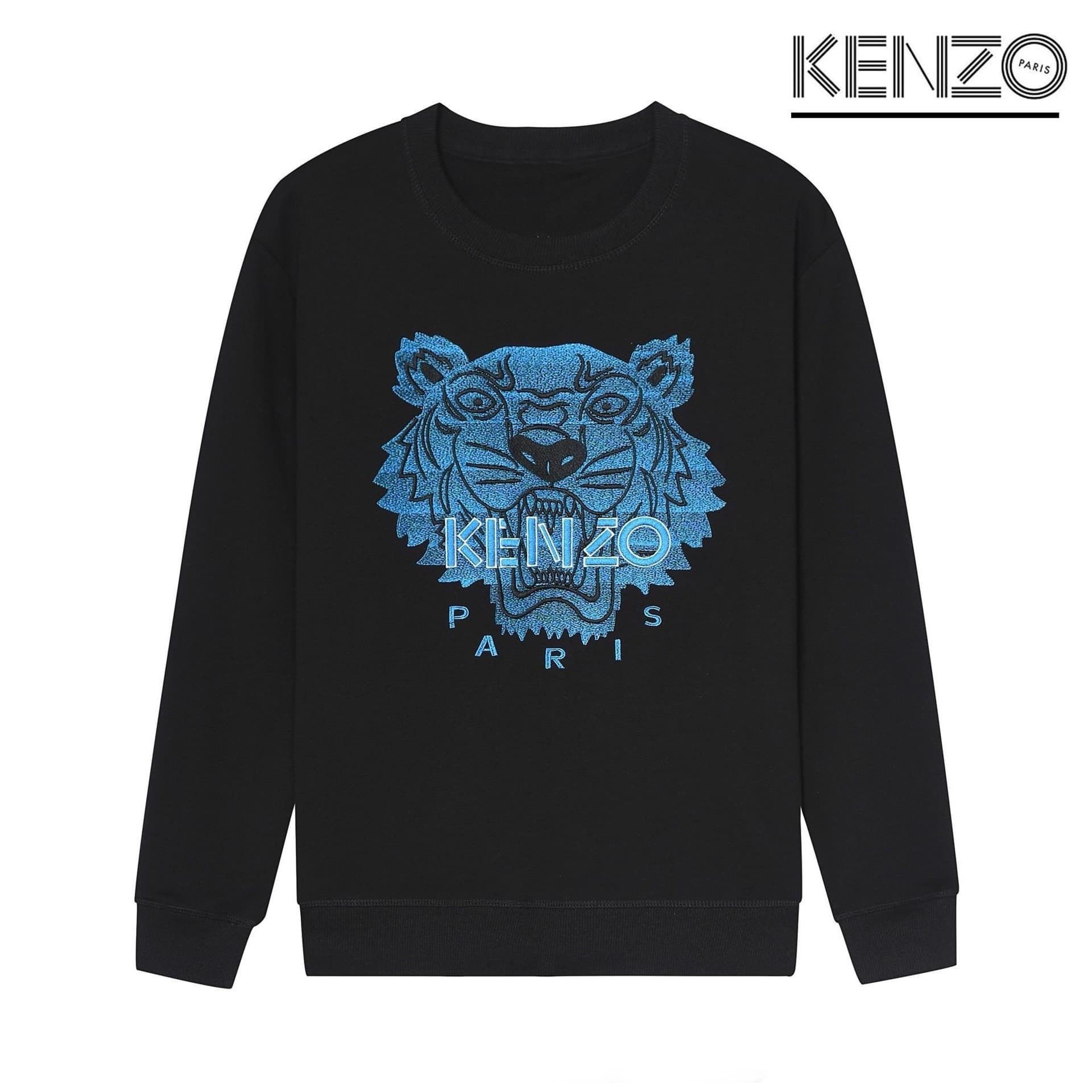 Sweat à capuche noir à col rond pour homme, imprimé tigre, coupe ample et confortable, idéal pour le printemps et l'automne.