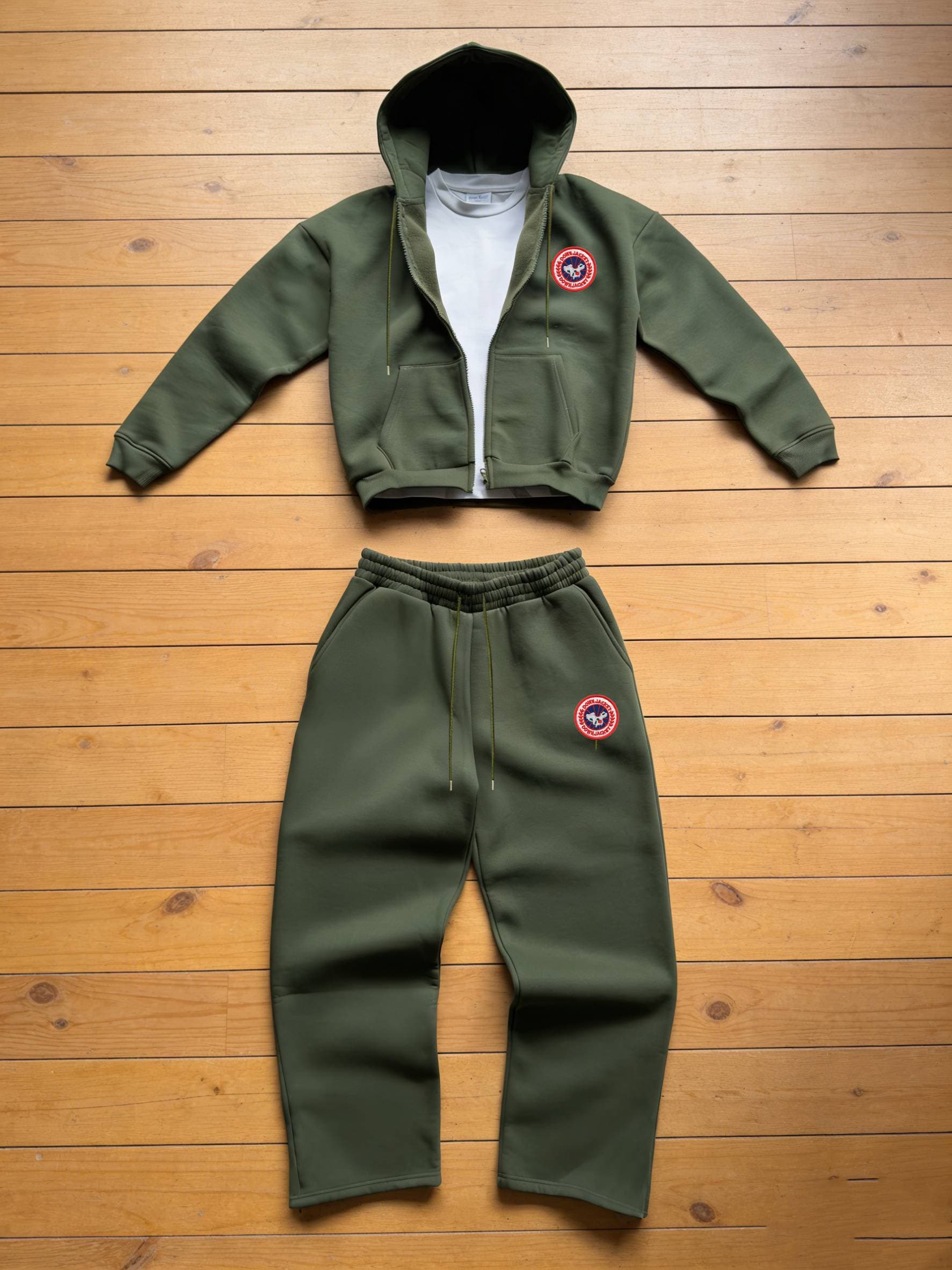 New American Retro Washed Long Sleeved Hooded Shirt Loose Casual Trousers Fashionable Japanese Sweater Suit