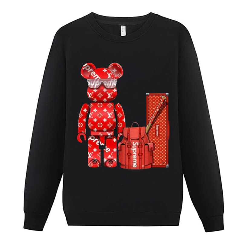 Sweat à capuche décontracté pour homme de haute qualité, style L, classique, tendance, polyvalent, avec col rond, noir
