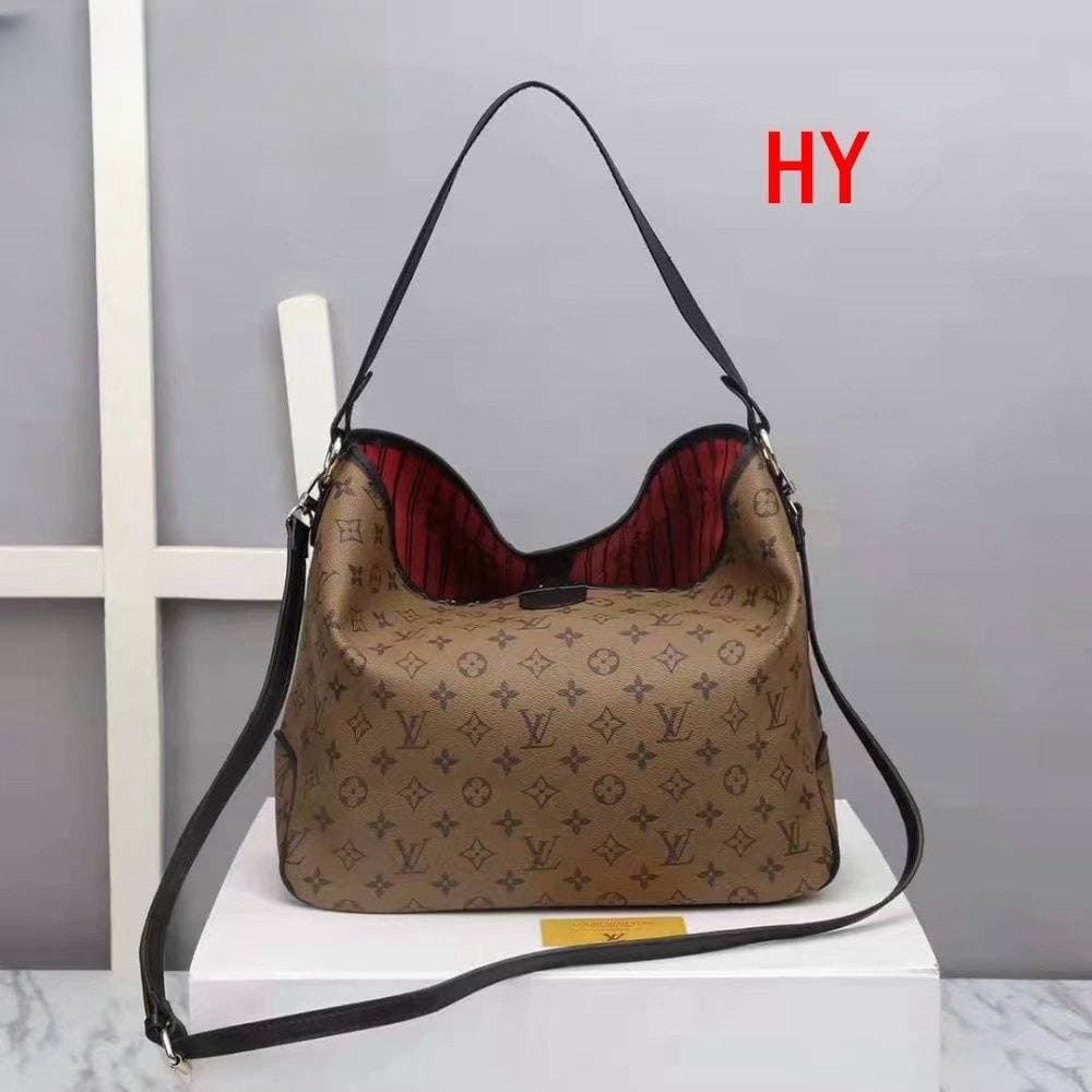 Sac à main pour femme en cuir véritable, sac à bandoulière, nouveau sac à main à la mode, motif de lettres à carreaux, fermeture éclair, sac