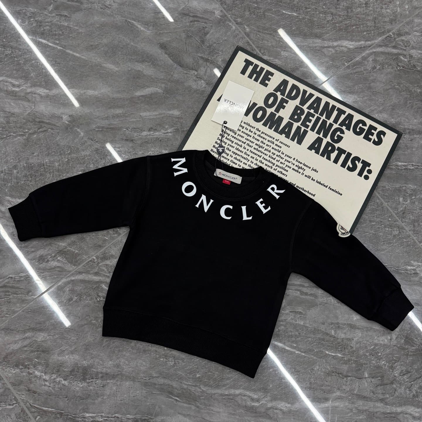 Vêtements de luxe pour enfants, pulls bébé, pulls enfant avec inscription, chauds et confortables, manches longues, pour filles et garçons, print