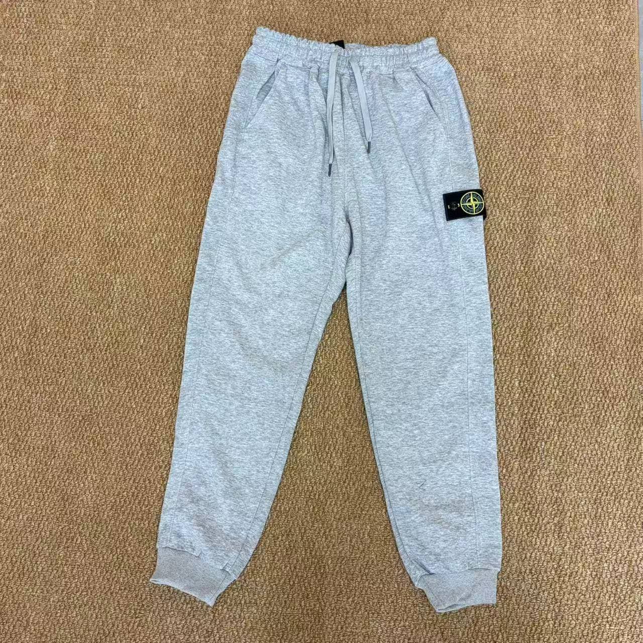Ensemble de survêtement décontracté à capuche pour homme Stone Island, 2 pièces, sweat-shirt à capuche et pantalon de jogging, en maille douce,