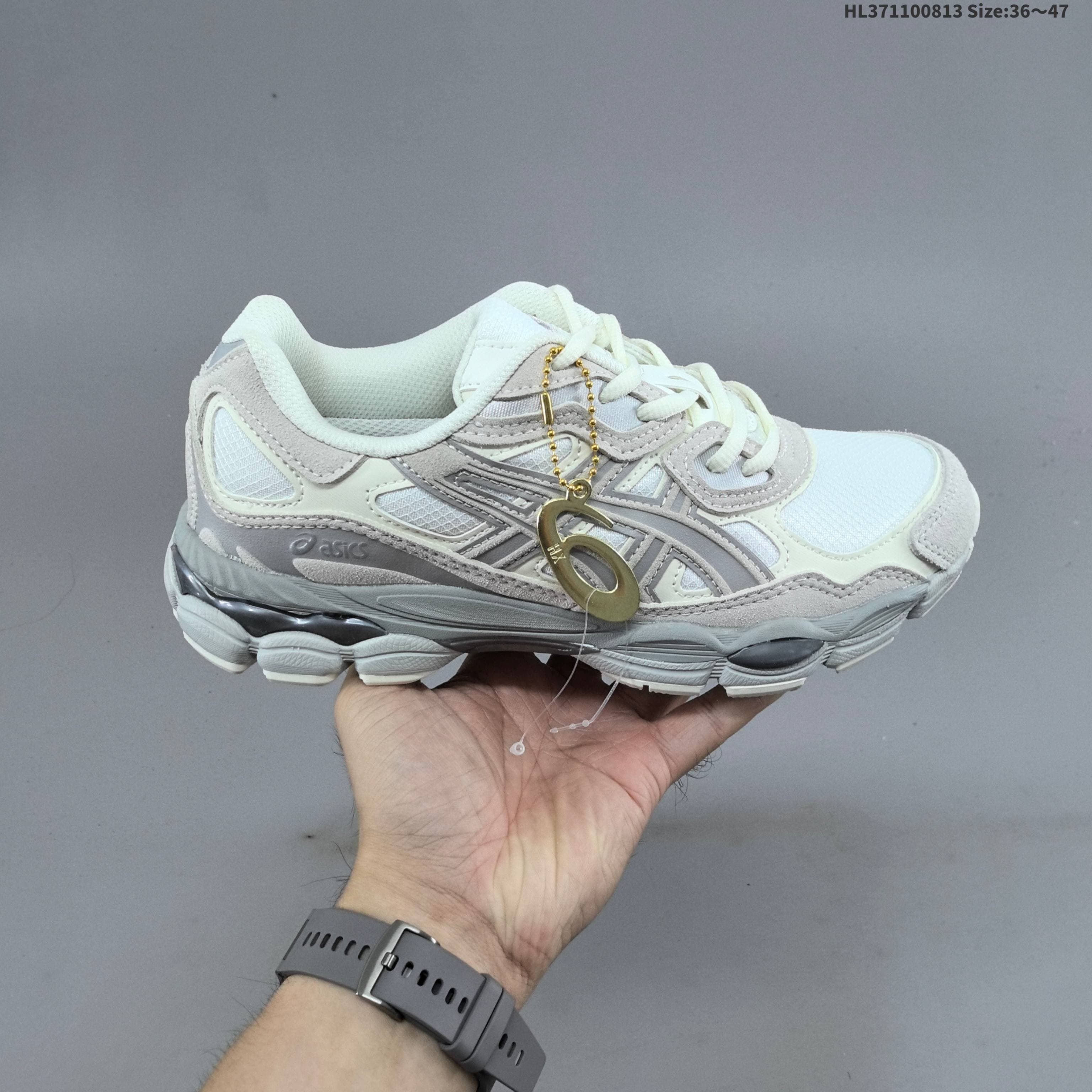 Chaussures de running Asics NYC Gels NYC Sneakers Cream Solar Power Pure Sier Outdoor Sneakers Sports Athleisure Trainers Fashion Daily Outfit 36-47